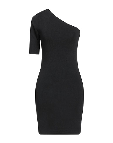 NIKKIE Short dress Black 54% Viscose, 46% Polyacrylic