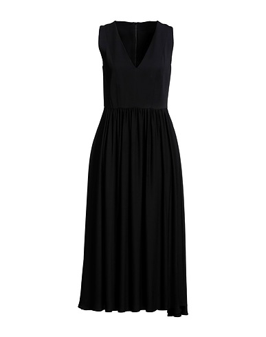 TRUSSARDI Midi dress Black 100% Viscose