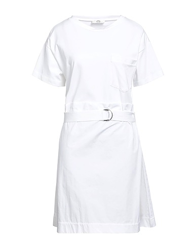ATTIC AND BARN Short dress White 100% Cotton
