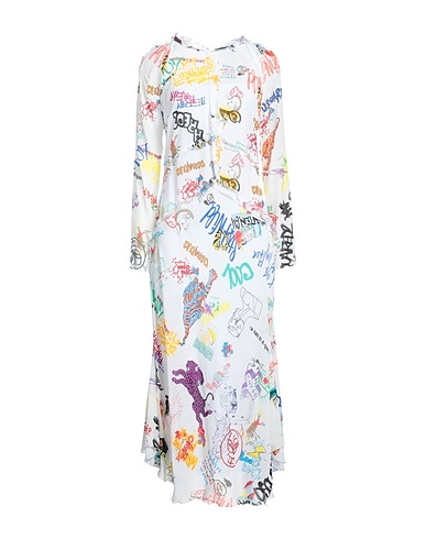 DSQUARED2 Midi dress White 100% Viscose