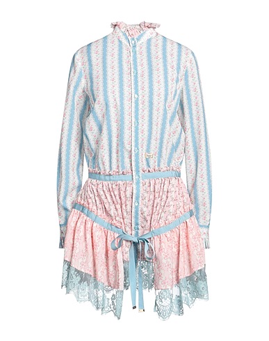 DSQUARED2 Shirt dress White 100% Polyester