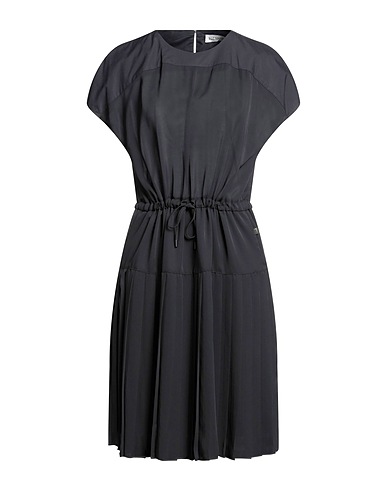 TRUSSARDI Midi dress Black 100% Polyester, Cotton