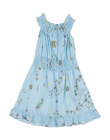 TRUSSARDI JUNIOR Vestido para bebé  Sky blue 100% Cotton