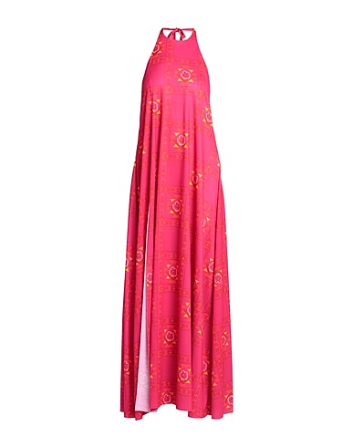 F**K PROJECT Long dress Fuchsia 100% Polyester