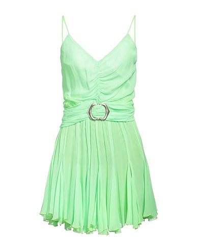 ANIYE BY Short dress Lime green 100% Viscose