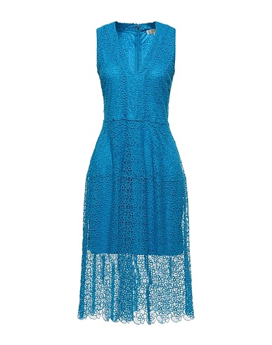 MICHAEL MICHAEL KORS Midi dress Azure Polyester