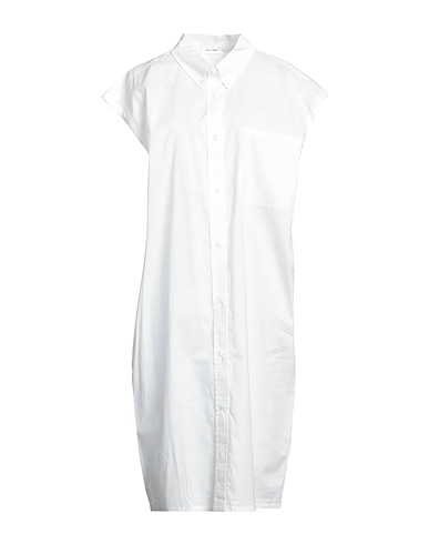 AMERICAN VINTAGE Midi dress White 100% Cotton