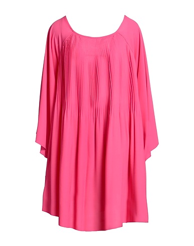 LAVIEPURE MAISON Short dress Fuchsia 91% Rayon, 9% Elastane