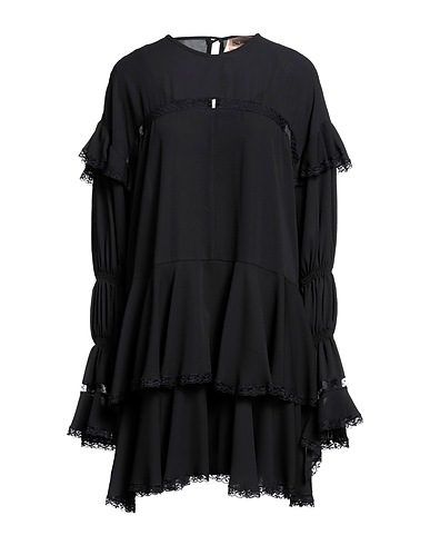 BAUSAN44 Short dress Black 100% Polyester