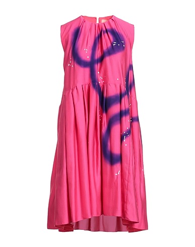 ROKSANDA Midi dress Fuchsia 58% Polyester, 42% Polyamide