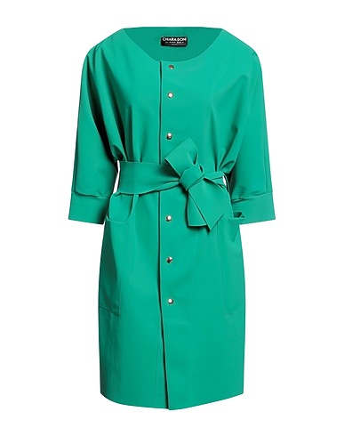 CHIARA BONI LA PETITE ROBE Shirt dress Emerald green 72% Polyamide, 28% Elastane