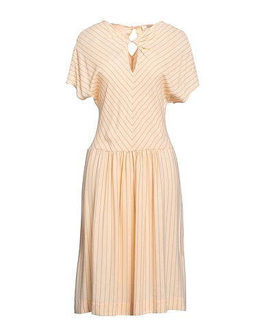 KATIA GIANNINI Kurzes Kleid Pfirsich 68% Acetat, 30% Seide, 2% Polyester