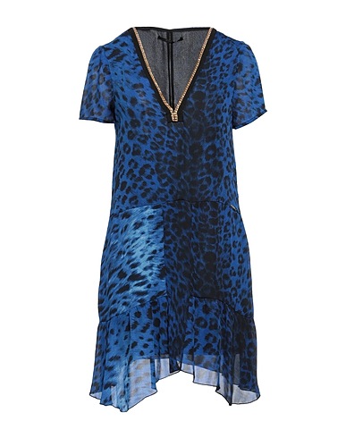 GAUDÌ Short dress Blue 100% Polyester