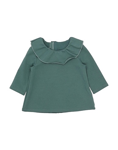 NINALUNA Vestido para bebé  Military green 95% Cotton, 5% Elastane