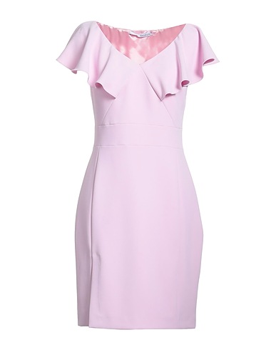 ANNARITA N Short dress Pink 92% Polyester, 8% Elastane