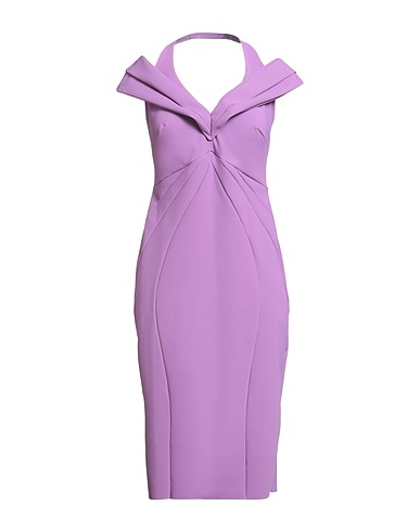 CHIARA BONI LA PETITE ROBE Midi dress Lilac 45% Polyester, 35% Polyamide, 20% Elastane