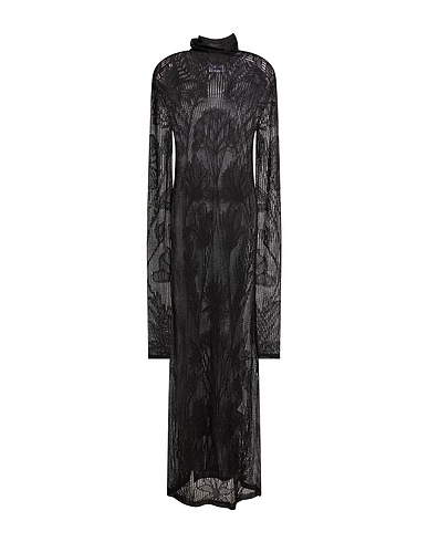DSQUARED2 Long dress Black 80% Acetate, 10% Polyester, 10% Polyamide