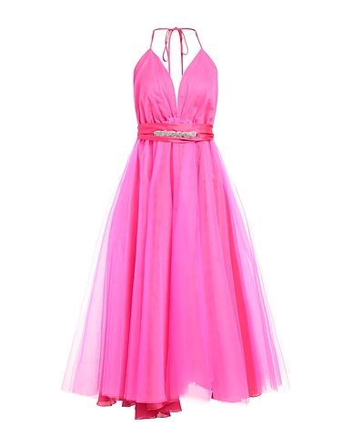 TWENTY FOUR HAITCH Robe mi-longue 100% Polyester