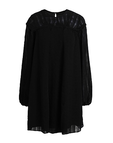 TOPSHOP Short dress Black 99% Polyester, 1% Elastane