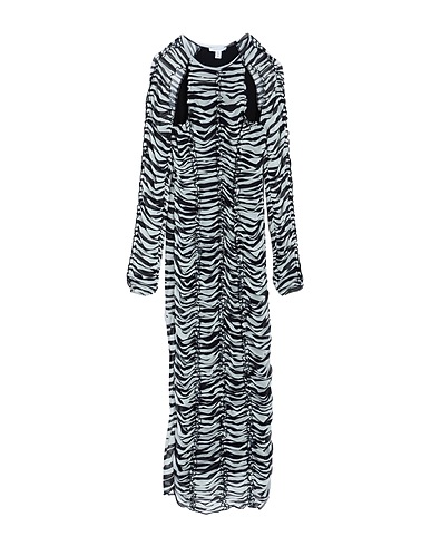 TOPSHOP Long dress Black 100% Polyester