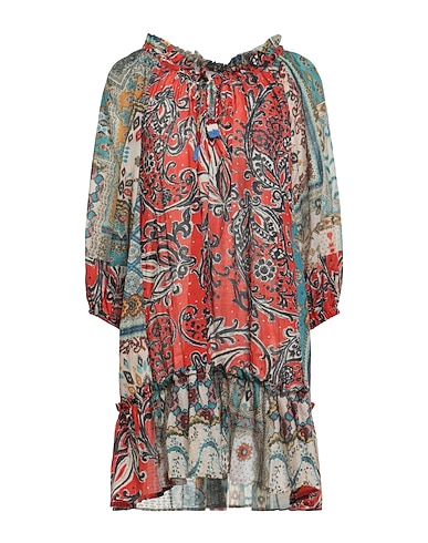 ANJUNA Short dress Sky blue 100% Cotton