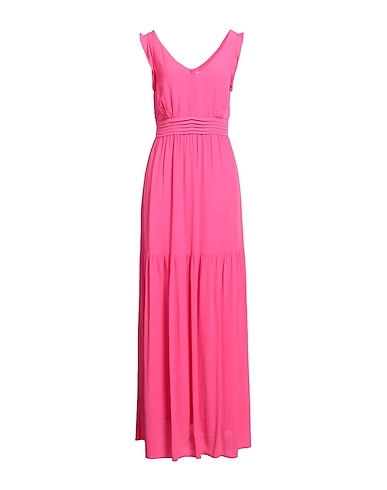 NENETTE Long dress Fuchsia 100% Viscose