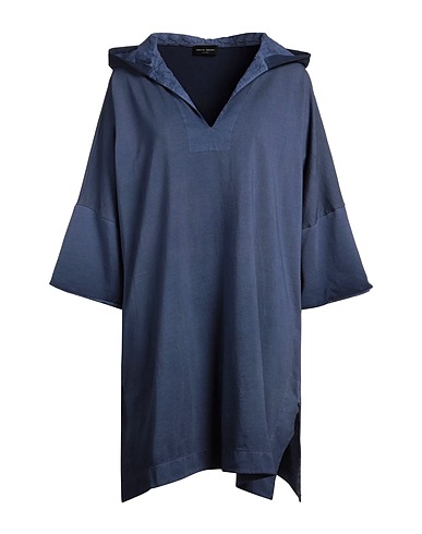 ROBERTO COLLINA Short dress Slate blue 100% Cotton