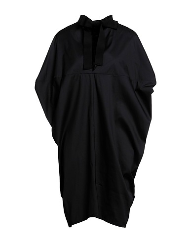 WINGATE Midi dress Black 75% Cotton, 20% Polyamide, 5% Elastane