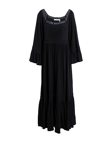 SEE BY CHLOÉ Robe longue Noir 100% Coton