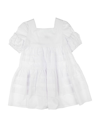 MONNALISA Dress White 100% Cotton