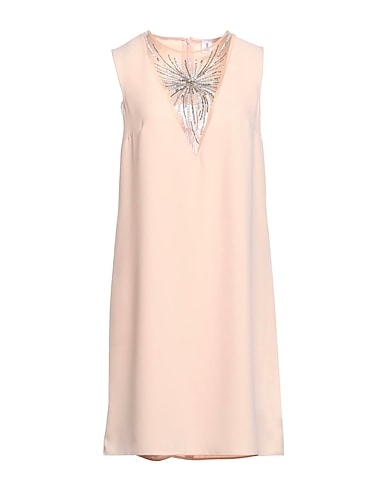 1-ONE Short dress Blush 100% Polyester, Acetate, Silk
