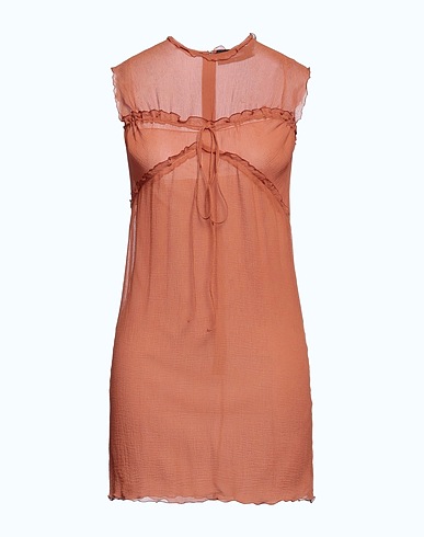 DSQUARED2 Short dress Brown 100% Silk