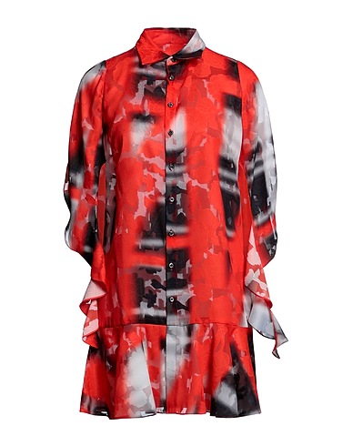 DSQUARED2 Shirt dress Red 100% Polyester