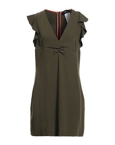 DSQUARED2 Short dress Military green 100% Polyester