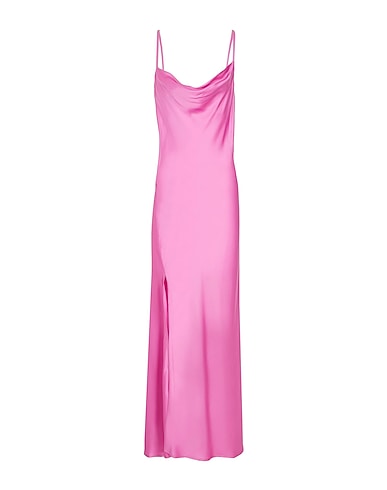 8 by YOOX Long dress SLIP MAXI DRESS
 Fuchsia 100% EcoVero™ viscose
