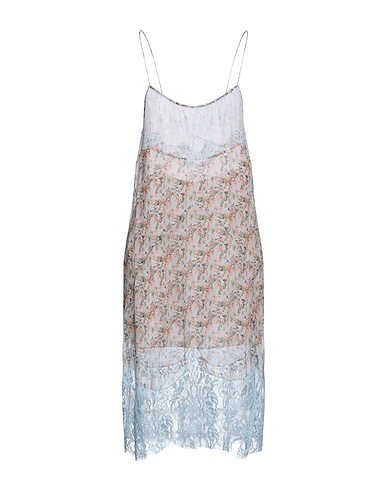 DSQUARED2 Midi dress Taupe 100% Silk, Polyester, Polyamide, Cotton