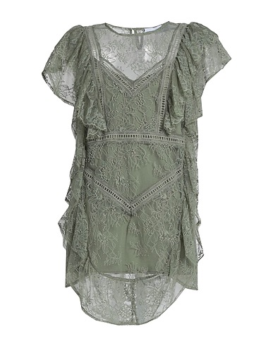 ISABELLE BLANCHE Paris Elegant dress Sage green 100% Polyamide