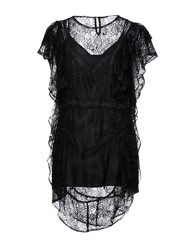 ISABELLE BLANCHE Paris Robe chemise Noir 100% Polyamide