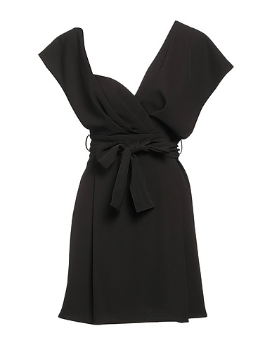 FELEPPA Short dress Black 88% Polyester, 12% Elastane