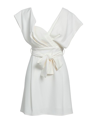 FELEPPA Short dress White 88% Polyester, 12% Elastane