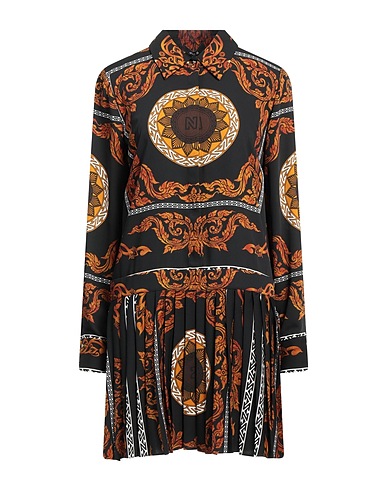NIKKIE Vestito chemisier Nero 100% Poliestere