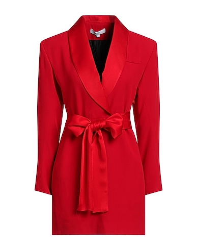 ØUD. Paris Short dress Red 82% Acrylic, 18% Viscose