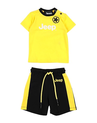 JEEP Outfits Yellow 95% Cotton, 5% Elastane
