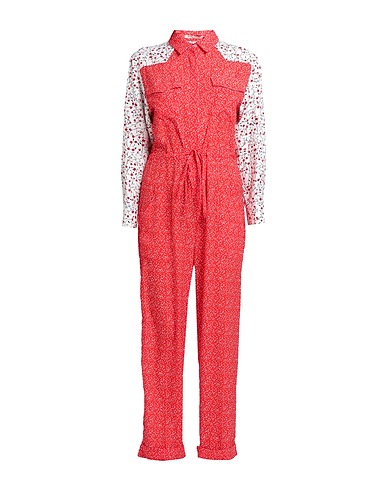 KENGSTAR Jumpsuits and Dungarees Red 100% Polyester