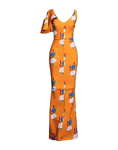 CHIARA BONI LA PETITE ROBE Long dress Orange 72% Polyamide, 28% Elastane