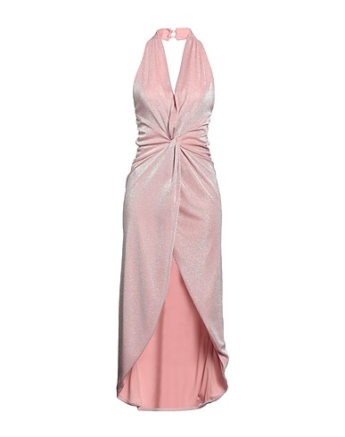 ACTUALEE Midi dress Antique rose 65% Polyamide, 35% Metal