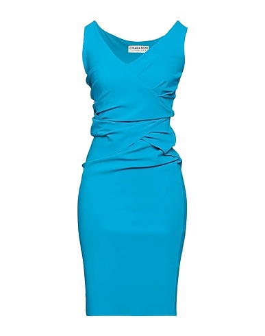 CHIARA BONI LA PETITE ROBE Midi dress Turquoise 72% Polyamide, 28% Elastane