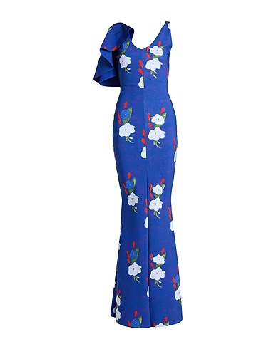 CHIARA BONI LA PETITE ROBE Long dress Bright blue 72% Polyamide, 28% Elastane