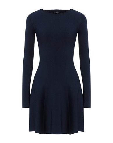 NIKKIE Kurzes Kleid Marineblau 62% Viskose, 30% Polyamid, 8% Elastan