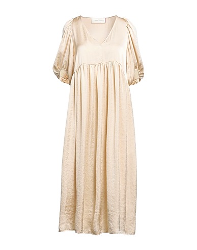KATIA GIANNINI Midi dress Sand 100% Polyester
